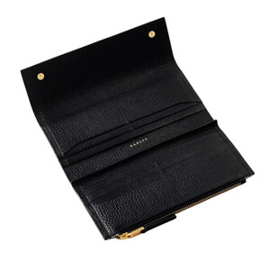 Radley Pockets Black The Chancery Large Flapover Purse